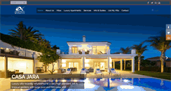 Desktop Screenshot of luxuryvillasmarbella.com